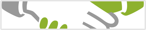 seo-consulting Green and gray handshake illustration representing business partnership, agreement, client relationships, and professional collaboration