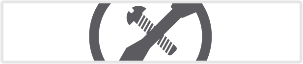 seo-technical Gray crossed hammer and wrench icon in a circle, representing tools, maintenance services, construction, or website development
